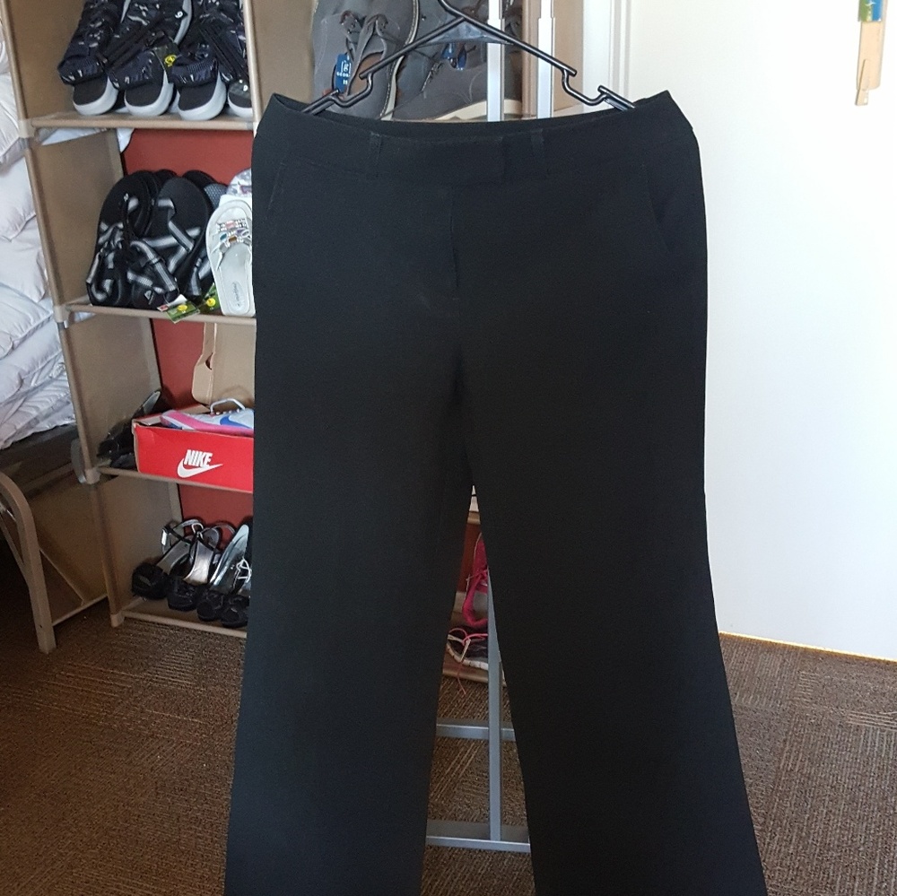 New York and Company Size 2 Black Slacks - Picture 3 of 4